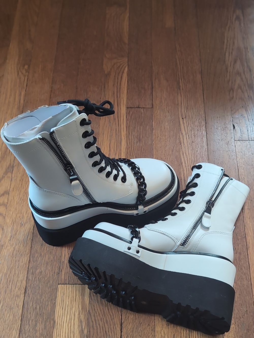 D' AMELIO WOMEN'S CAMDON PLATFORM BOOTS SIZE 7.5